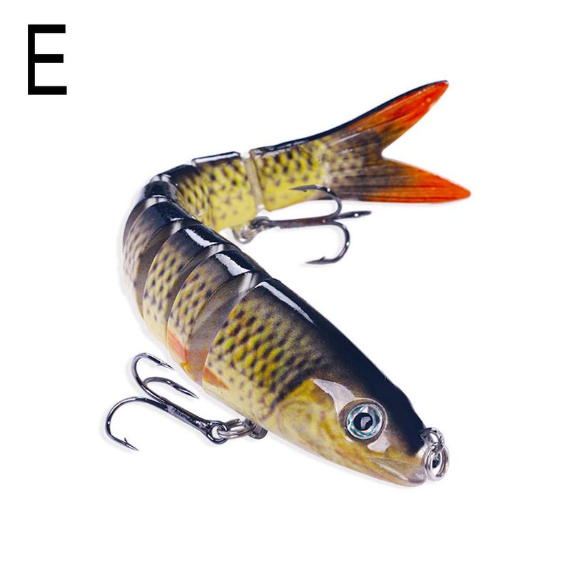 Lure for multi-segmented fish, 16 colors, 13cm, 18g, biomimetic multi-segmented hard lure for fishing. - Image 1